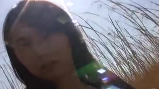 00后爆乳学姐,高冷外表下的淫荡