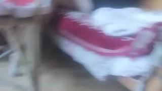 Arab student blowjob and doggy style in dorm room