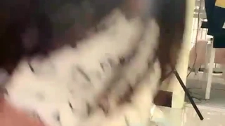 白色情趣内衣浴室湿身诱惑