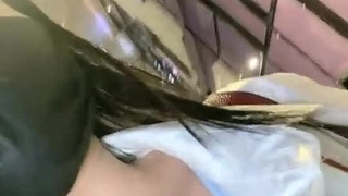 素人宝贝小穴被舔后被打屁股直至颤抖 - NoFaceGirl